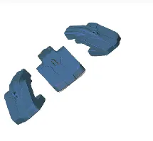 11081279 11081277 11081276 Liebherr Lip Guard Širina 240 mm Veličina 90