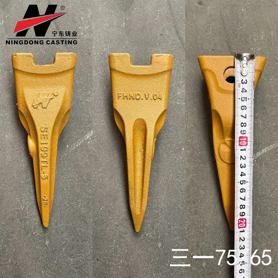 SE100TL Sany Parts habajući zub žlice bagera